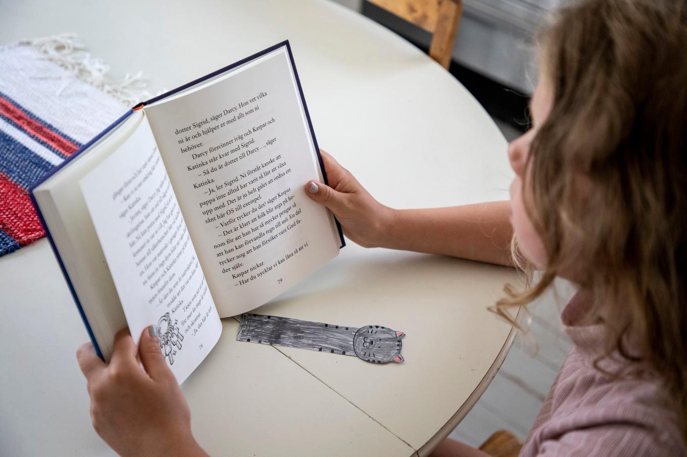 Regeringen lyfter fram svenska elevers försämrade läsförmåga. Foto: Christine Olsson/TT