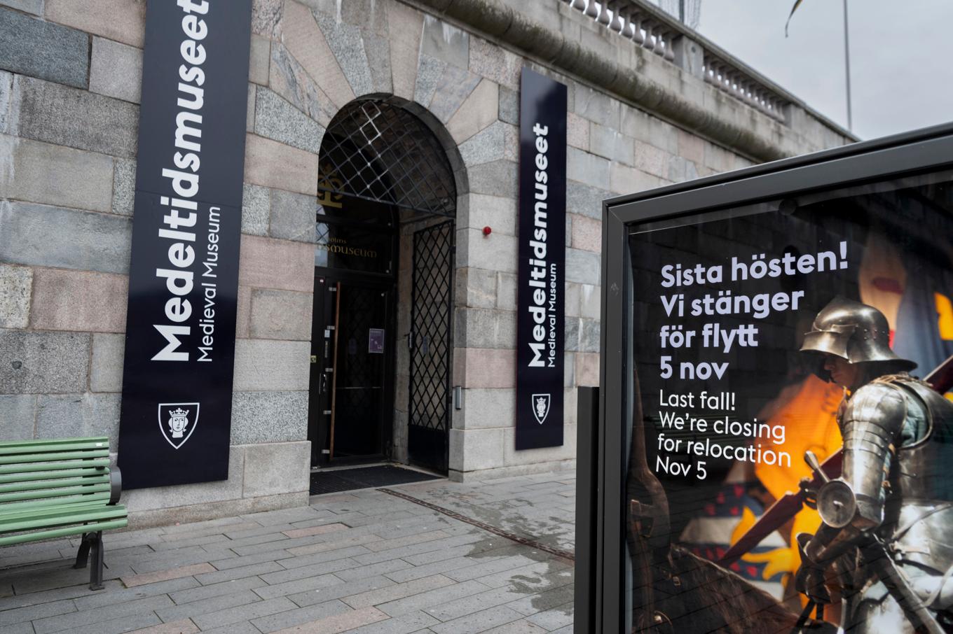 Medeltidsmuseet stängde 2023 för flytt. Arkivbild. Foto: Mikaela Landeström/TT