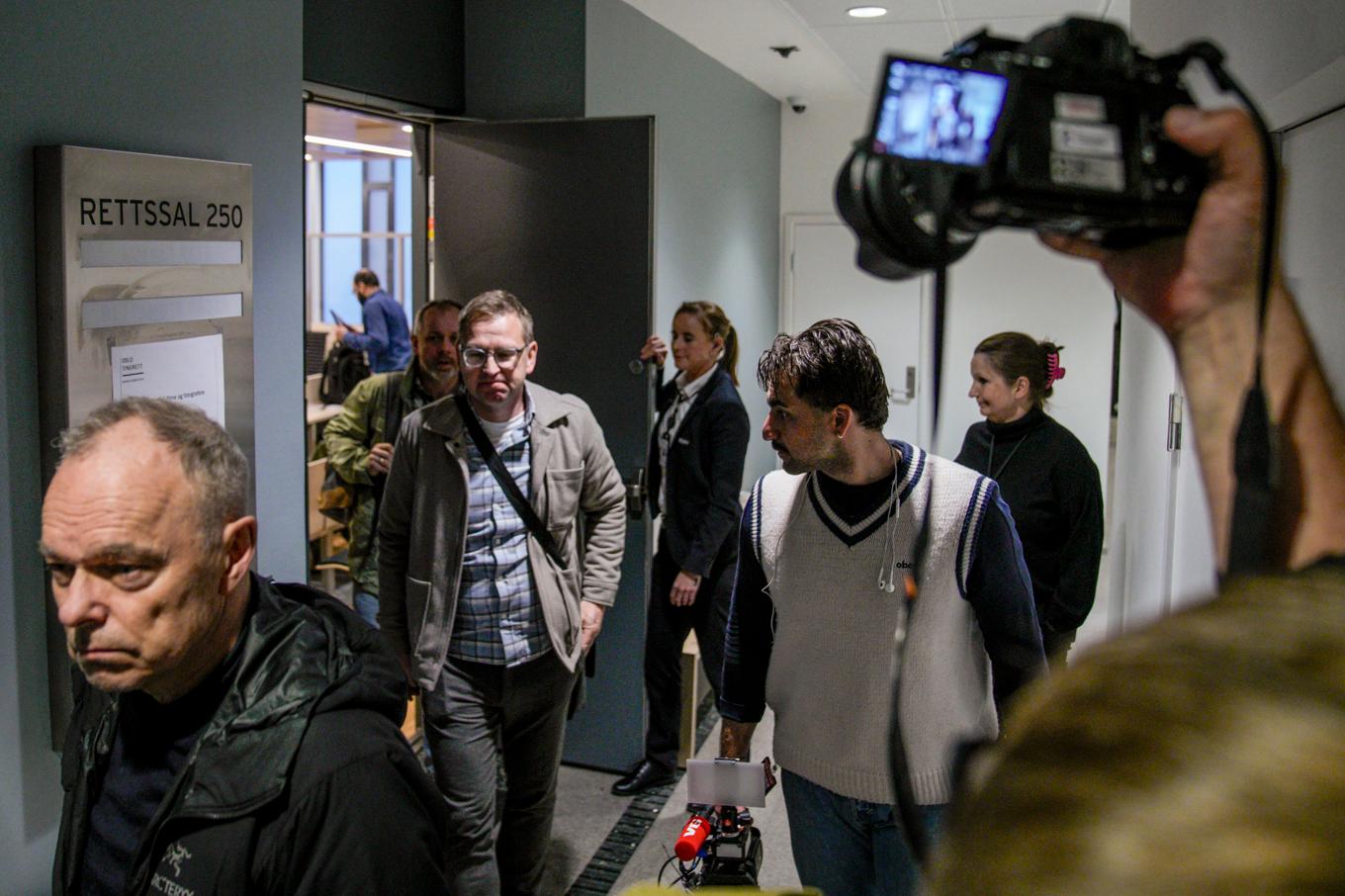 Tisdagens häktningsförhandling i Oslos tingsrätt hölls bakom lyckta dörrar. Foto: Stian Lysberg Solum/NTB/TT