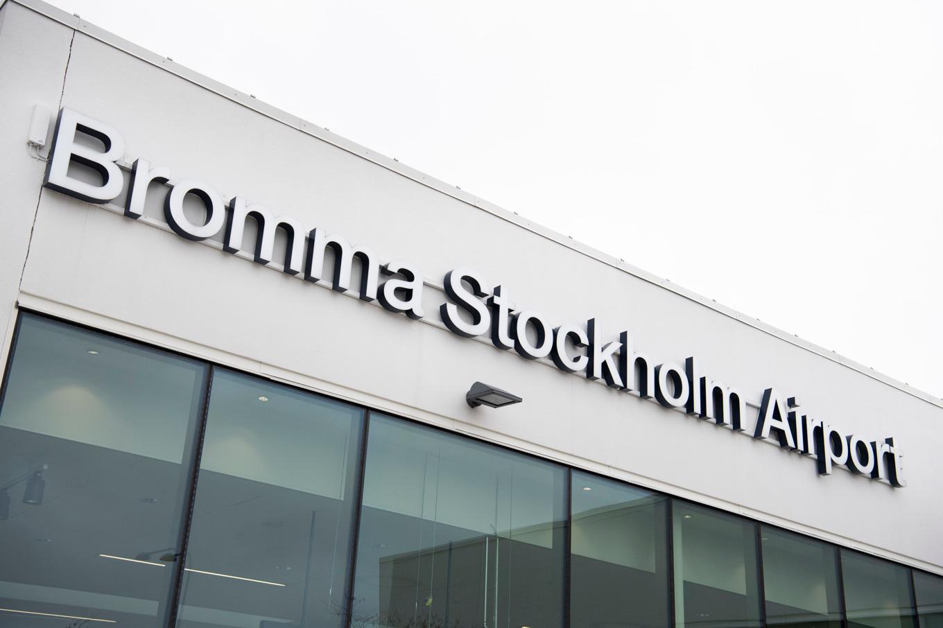 Västflyg startar en ny reguljär flyglinje mellan Växjö och Bromma. Arkivbild. Foto: Pontus Lundahl/TT