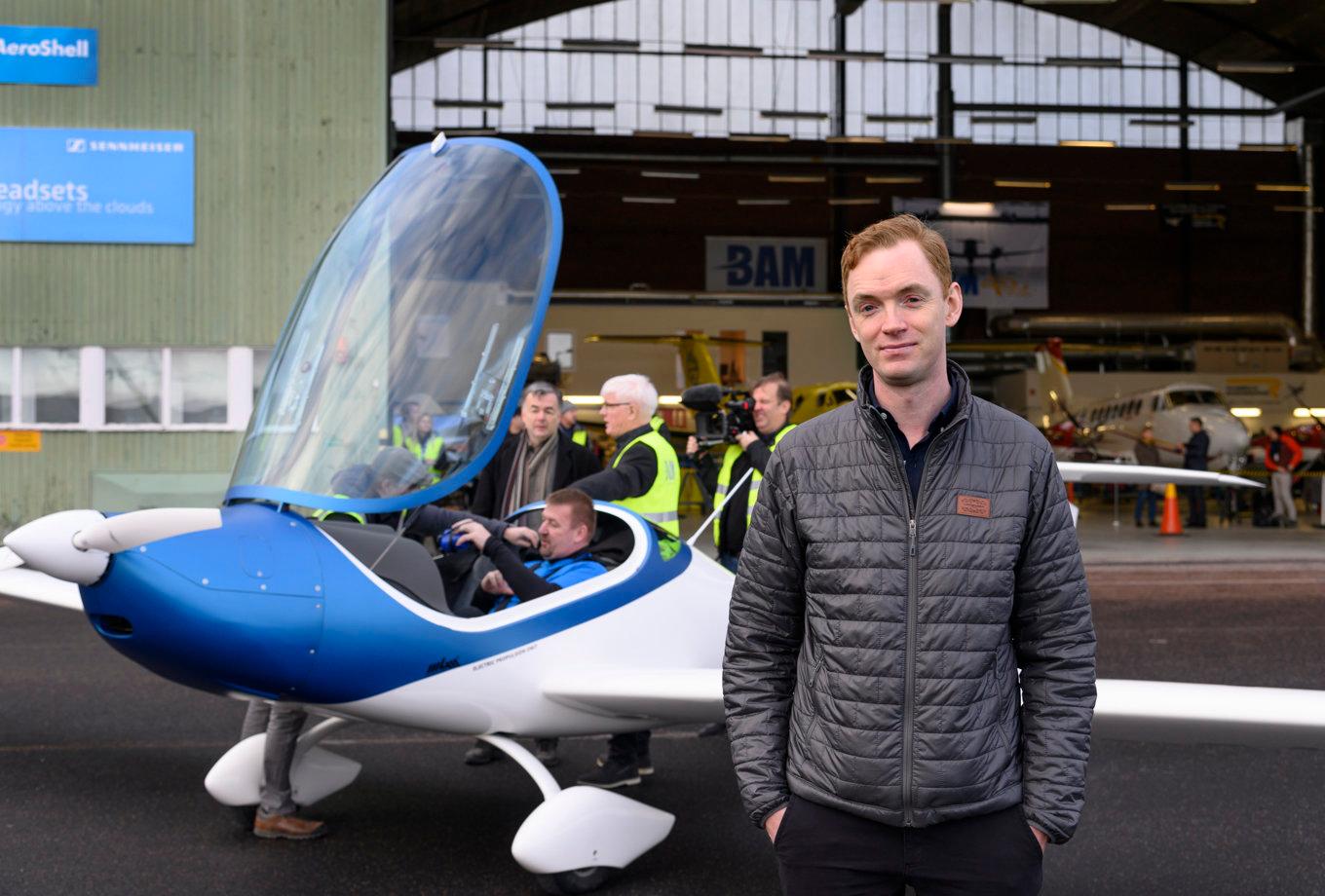 Anders Forslund, vd för Heart Aerospace. Arkivbild. Foto: Anders Wiklund/TT