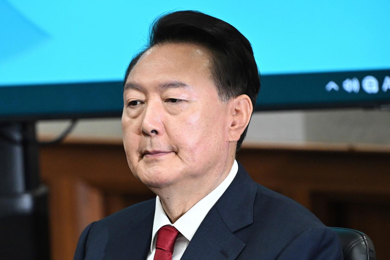 Sydkoreas avsatta president Yoon Suk-Yeol åtalas även för maktmissbruk. Arkivbild. Foto: Jung Yeon-je/Pool photo via AP/TT