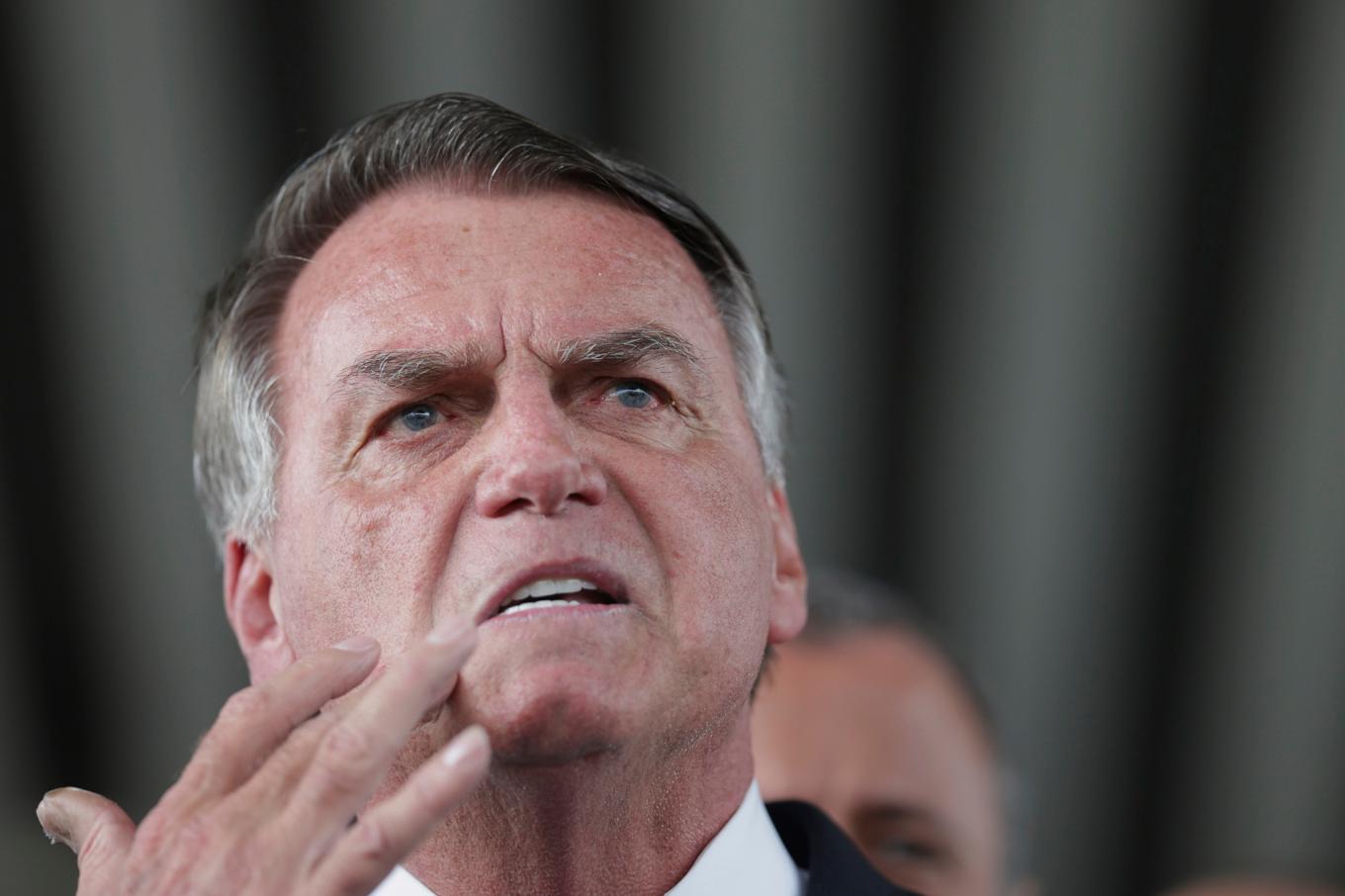 Brasiliens tidigare president Jair Bolsonaro kan snart skrivas ut från sjukhus. Arkivbild. Foto: Luis Nova/AP/TT