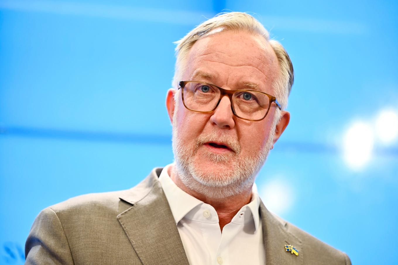 Johan Pehrson (L) är ett av statsråden som inte följt aktiereglerna. Arkivbild. Foto: Anders Wiklund/TT