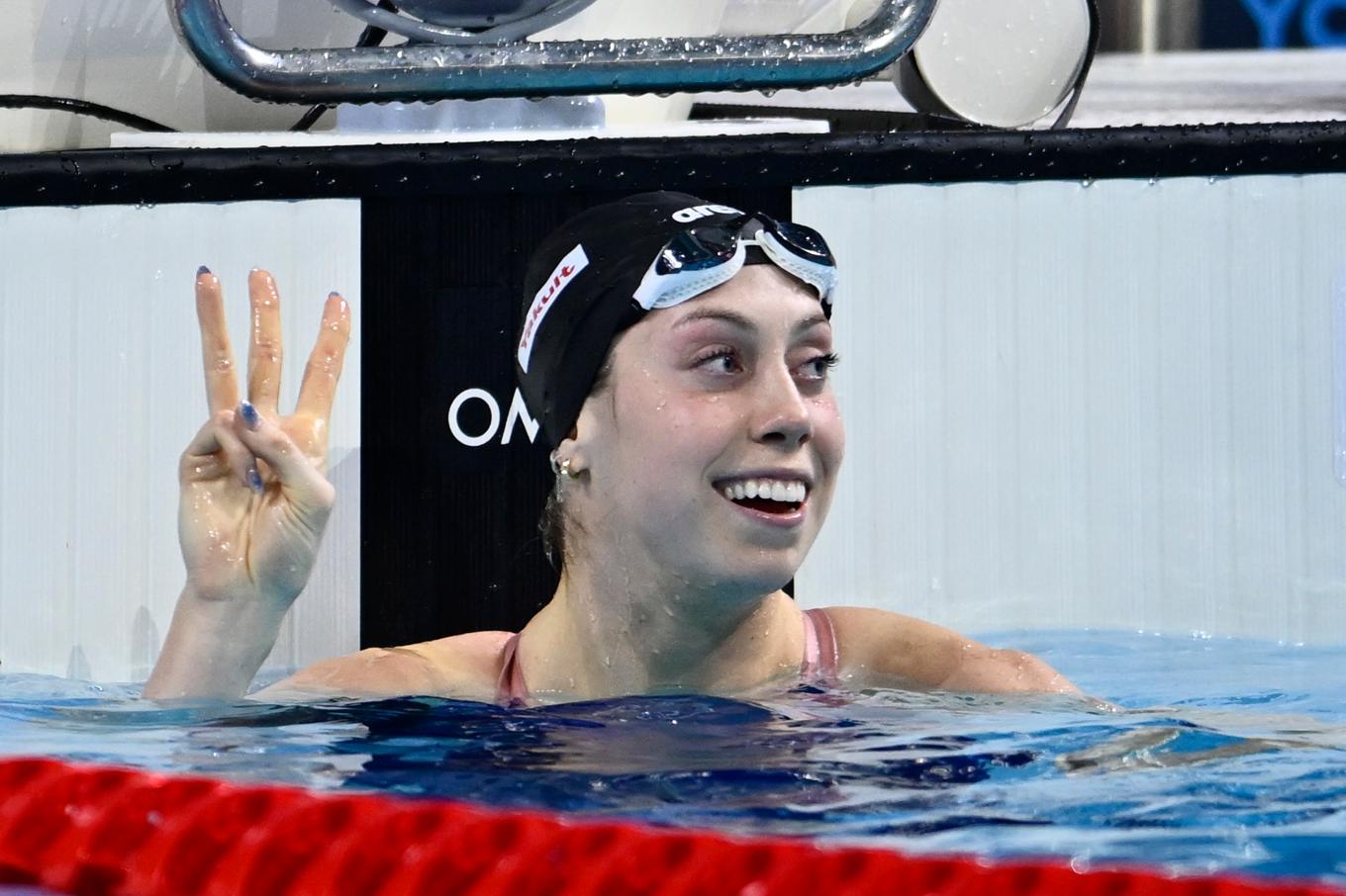 Gretchen Walsh. Arkivbild. Foto: Denes Erdos/AP/TT