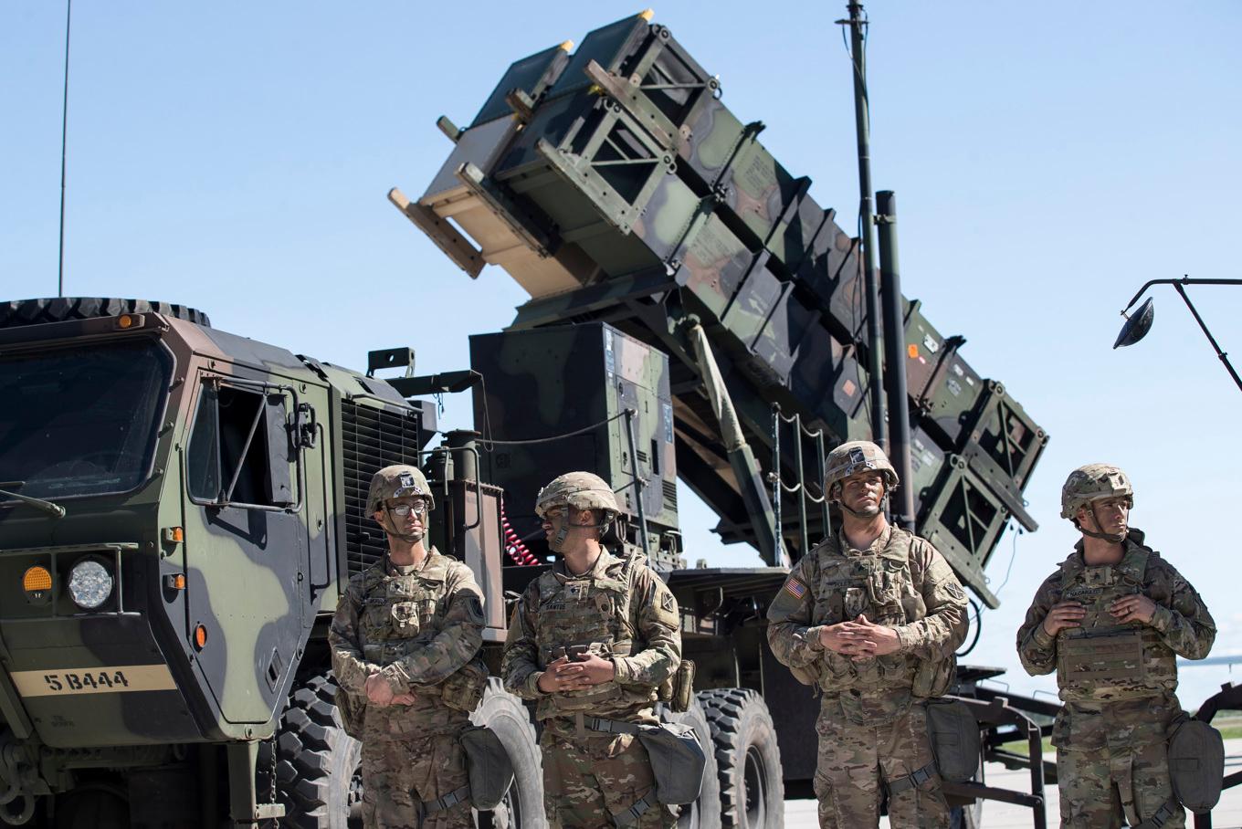 Nato-soldater under en övning i Litauen. Arkivbild. Foto: Mindaugas Kulbis/AP/TT