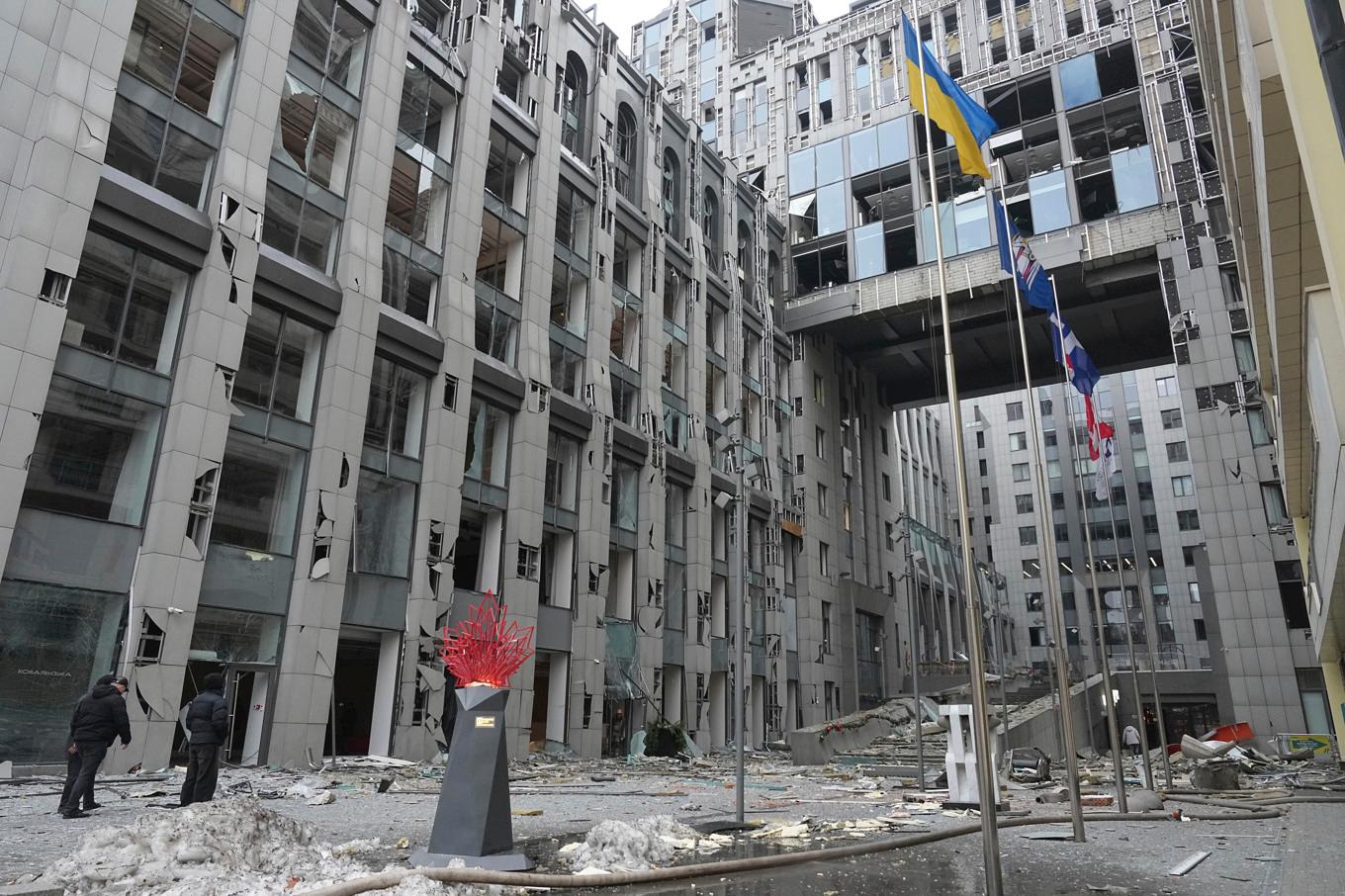 Regeringen förlänger de statliga exportkreditgarantierna för svenska företag som gör affärer i Ukraina. Arkivbild. Foto: Efrem Lukatsky AP/TT