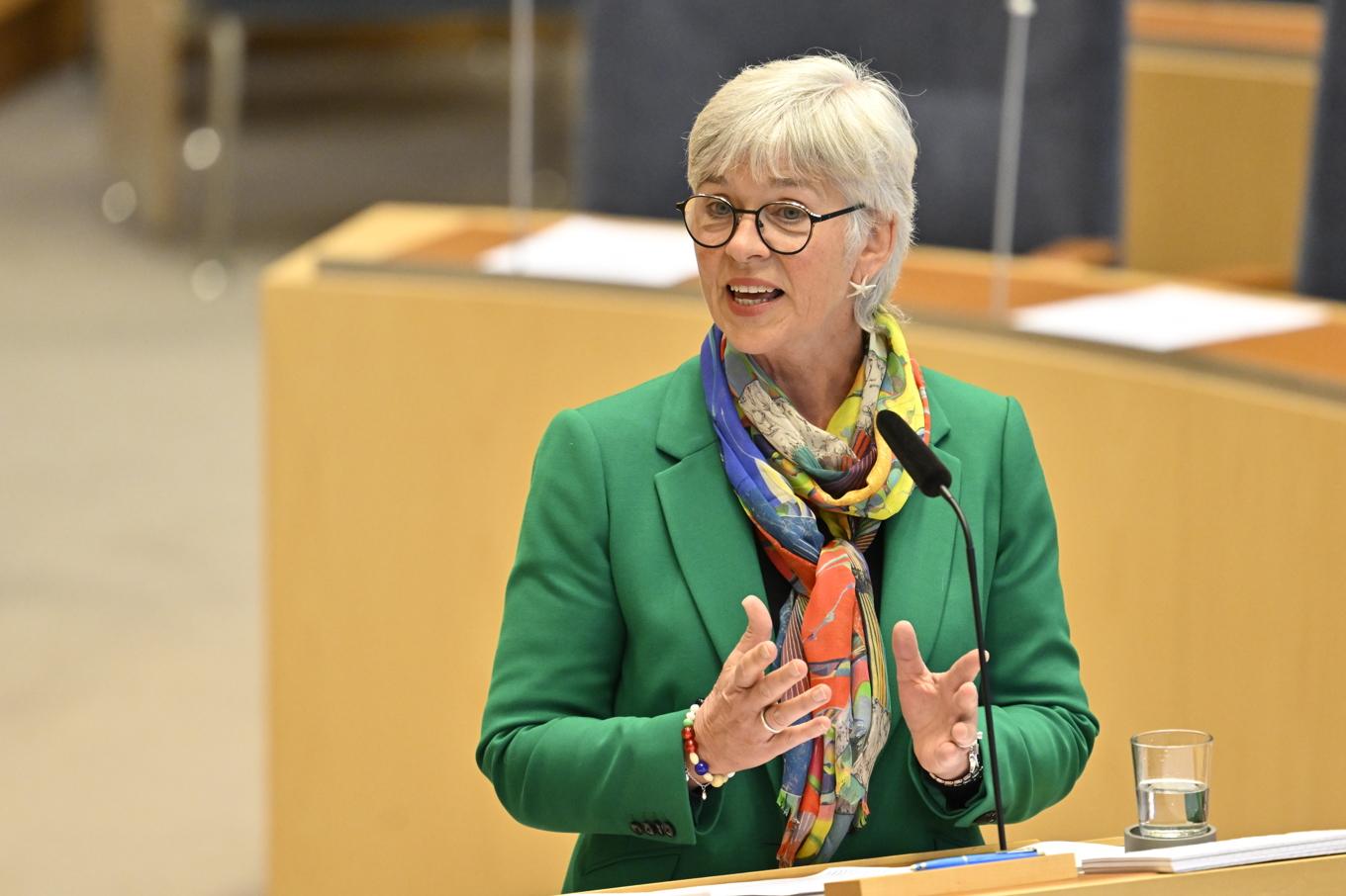 C-ledamoten Ulrika Heie, som sitter i trafikutskottet, anser att resultaten av peth-testerna får ”orimliga konsekvenser”. Arkivbild. Foto: Henrik Montgomery/TT