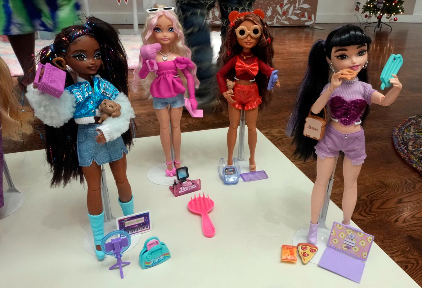 Aktien i Barbie-tillverkaren Mattel gick mot strömmen på Wall Street. Arkivbild. Foto: Richard Drew/AP/TT
