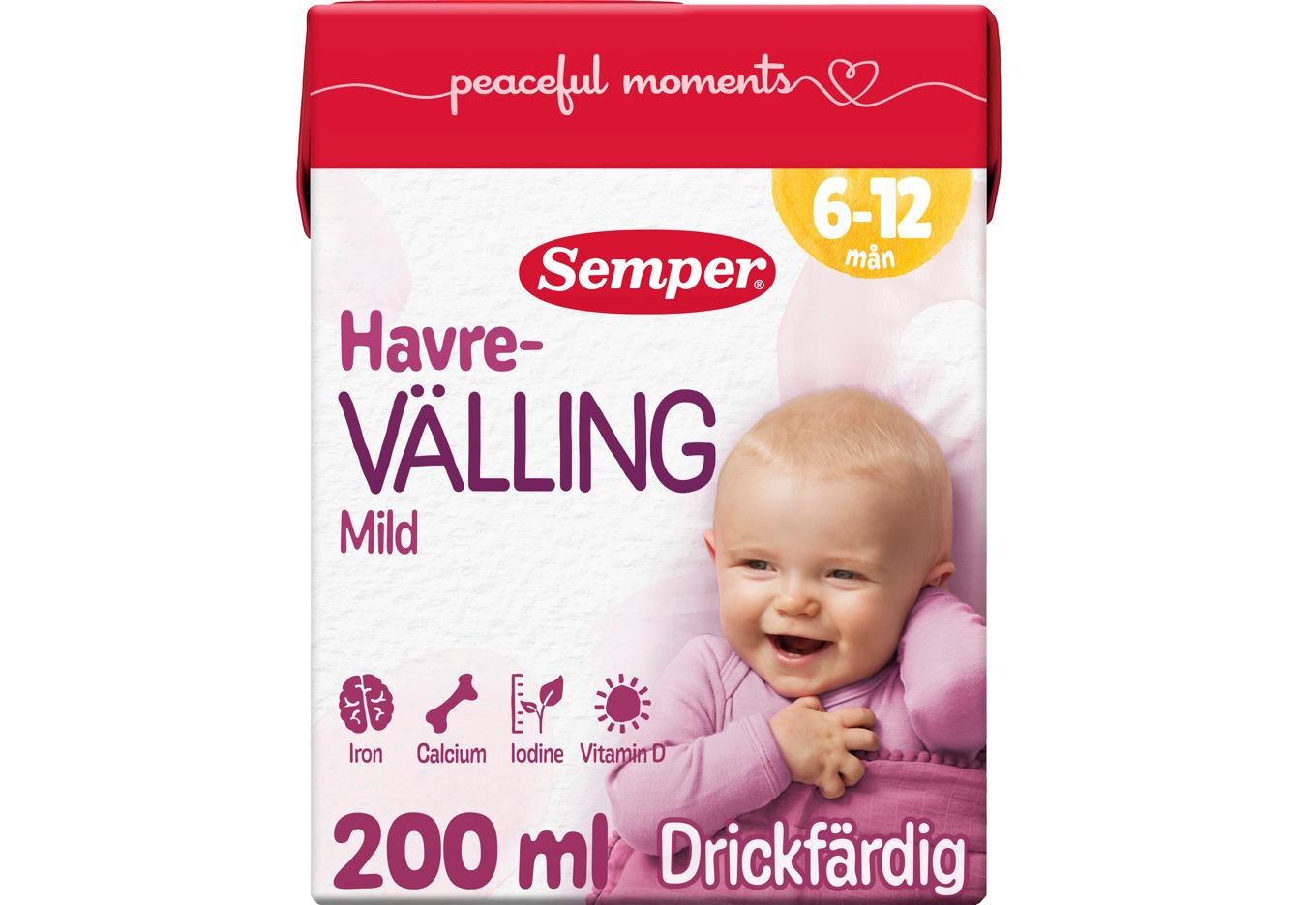 Havrevälling återkallas. Pressbild. Foto: