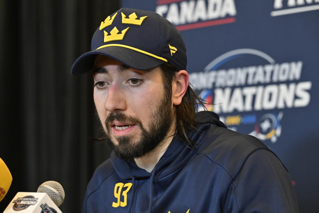 Mika Zibanejad. Arkivbild. Foto: Jonas Ekströmer/TT