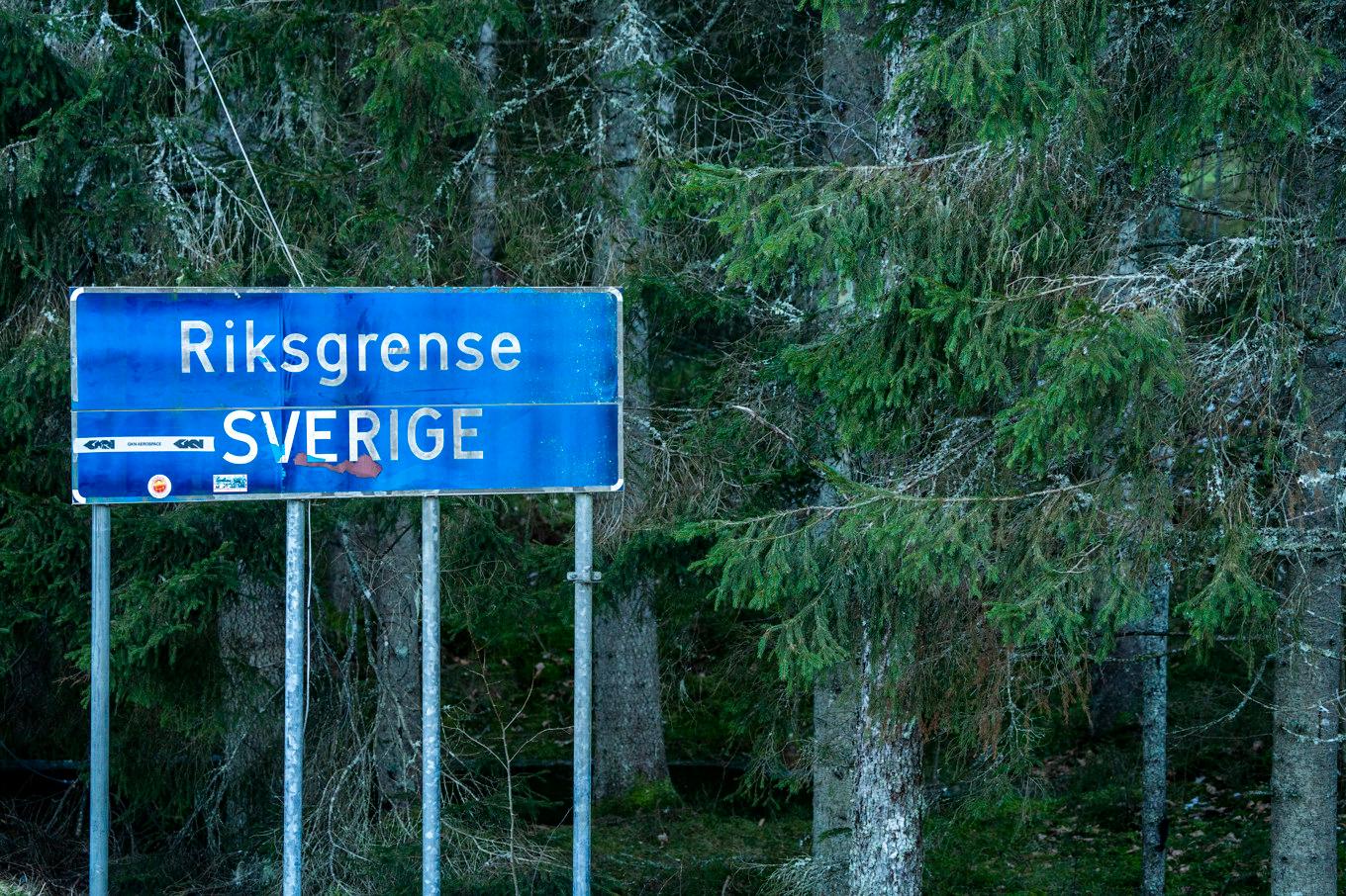 En norsk och två finska Bandidosmedlemmar portas från Sverige. Arkivbild. Foto: Torstein Bøe/NTB/TT