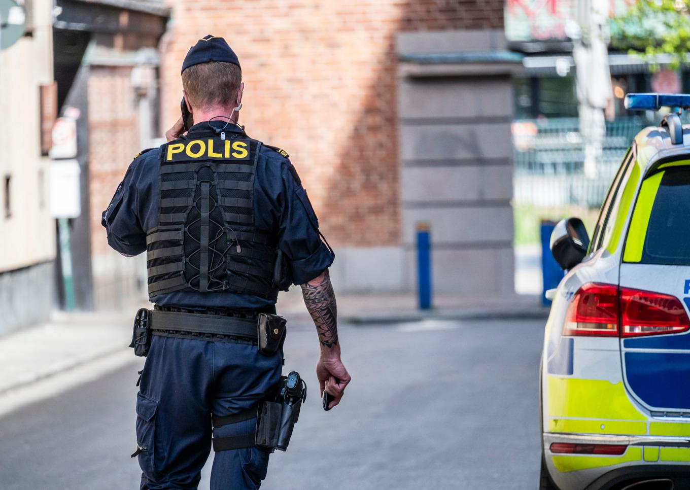 En övning i pågående dödligt våld kunde ha slutat illa eftersom polisen inte hade informerats. Arkivbild. Foto: Johan Nilsson / TT