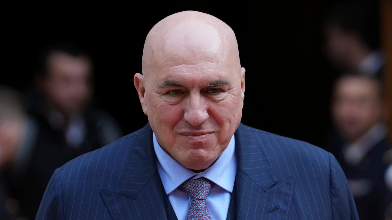 Italiens försvarsminister Guido Crosetto. Arkivbild. Foto: Aurelien Morissard/AP/TT
