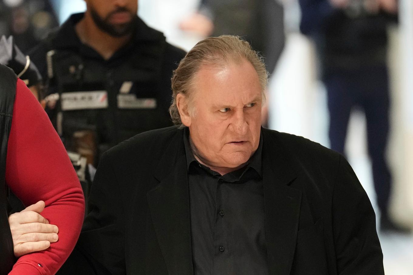 Gerard Depardieu i mars i år. Foto: Aurelien Morissard/AP/TT