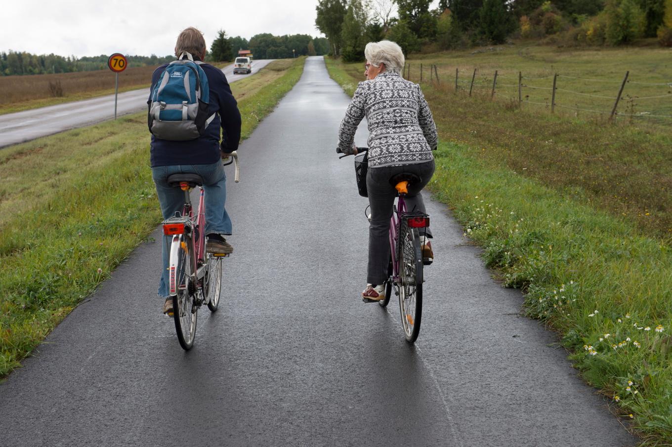 Enligt Riksrevisionen är cykeltrafiken för dåligt planerad. Arkivbild. Foto: Fredrik Sandberg/TT