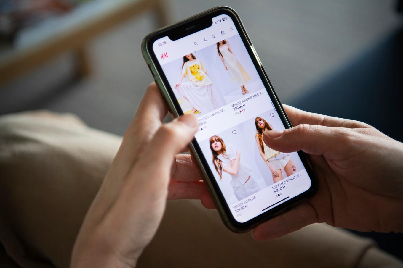 Det var framförallt e-handeln som gick bra under april. Arkivbild. Foto: Viktoria Bank/TT