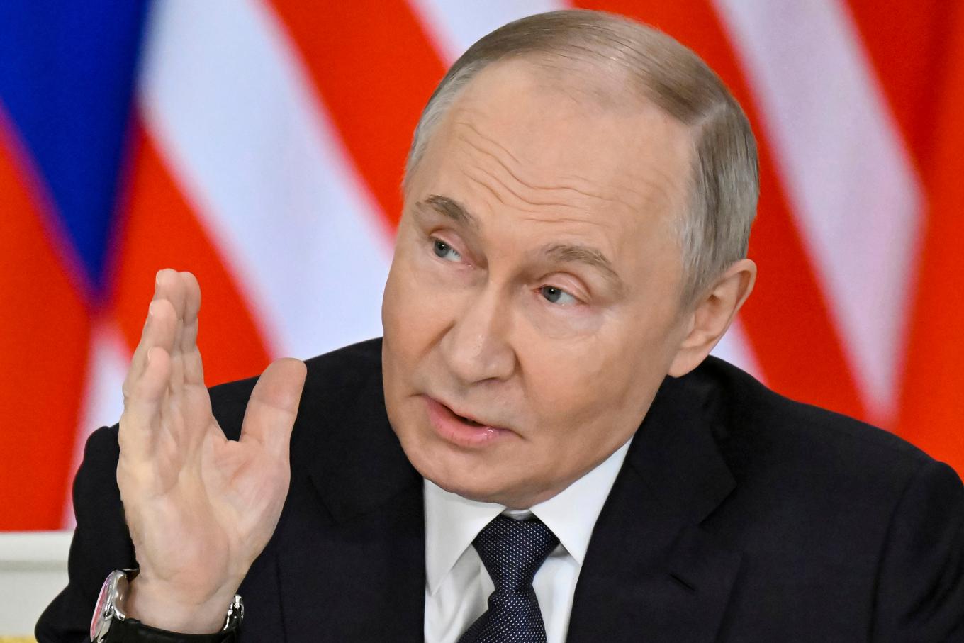 Rysslands president Vladimir Putin. Foto: Alexander Nemenov/AP/TT