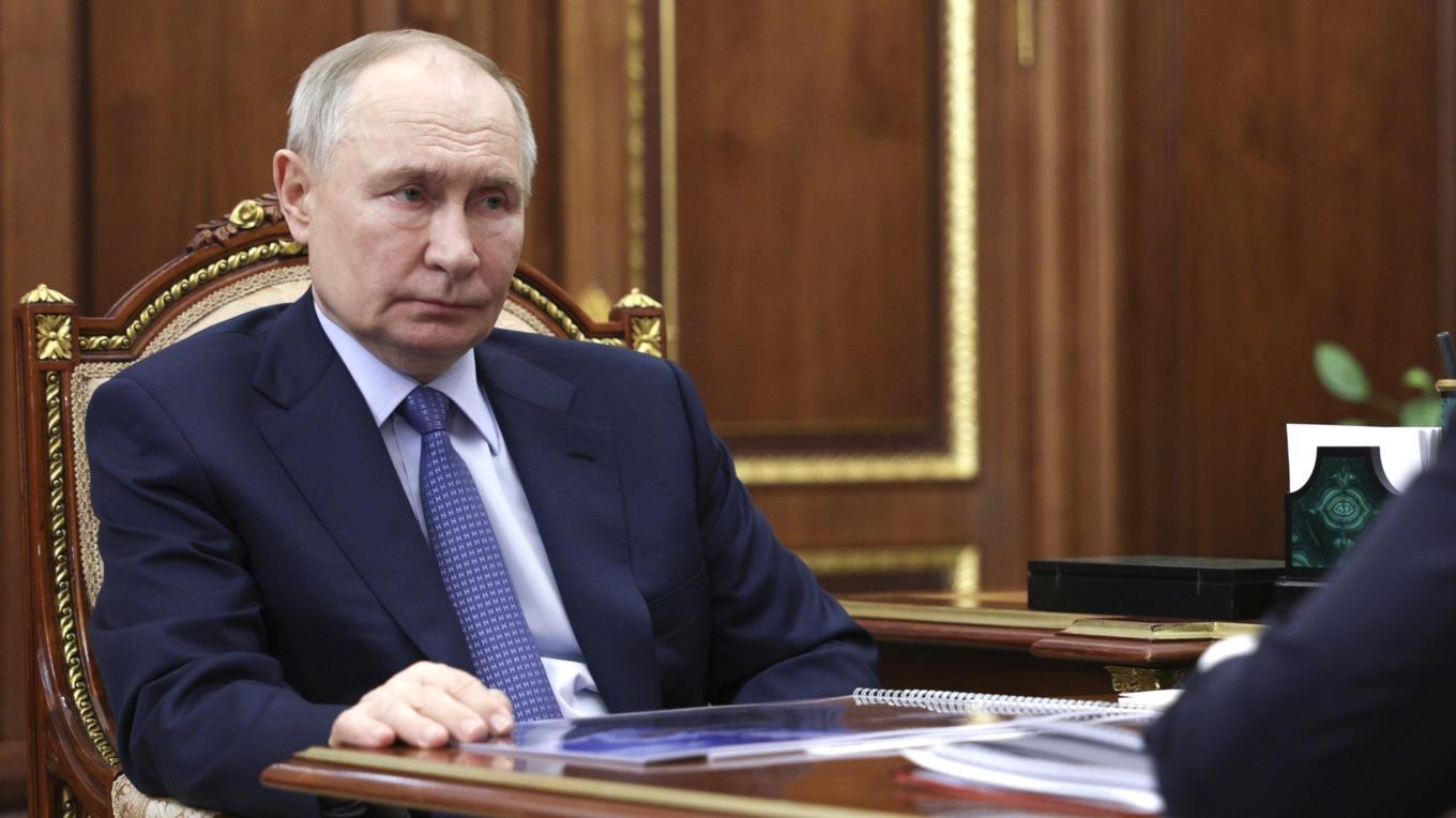 Rysslands president Vladimir Putin. Foto: Alexander Kryazhev/AP/TT