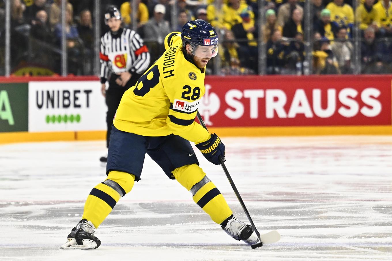 Elias Lindholm. Foto: Anders Wiklund/TT