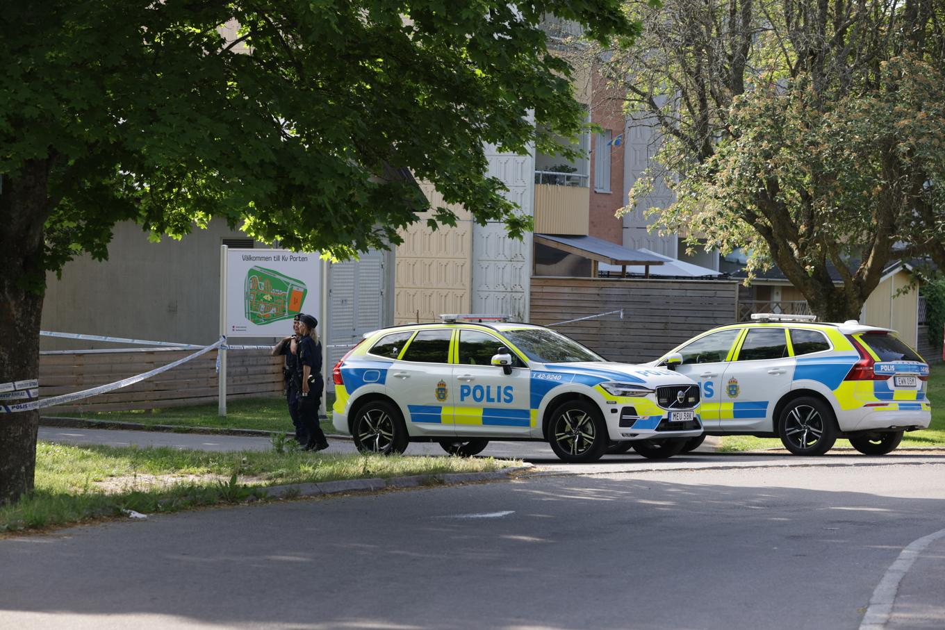 En man döms till fängelse efter att ha skjutit ihjäl två personer i Norrköping i juni förra året. Foto: Magnus Andersson/TT
