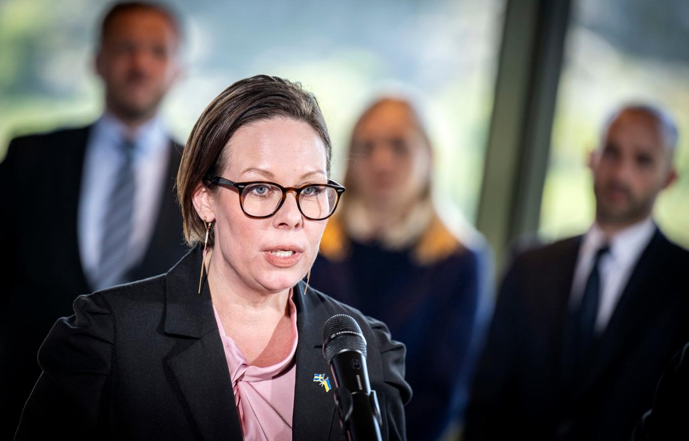 Sveriges utrikesminister Maria Malmer Stenergard (M). Foto: Johan Nilsson / TT
