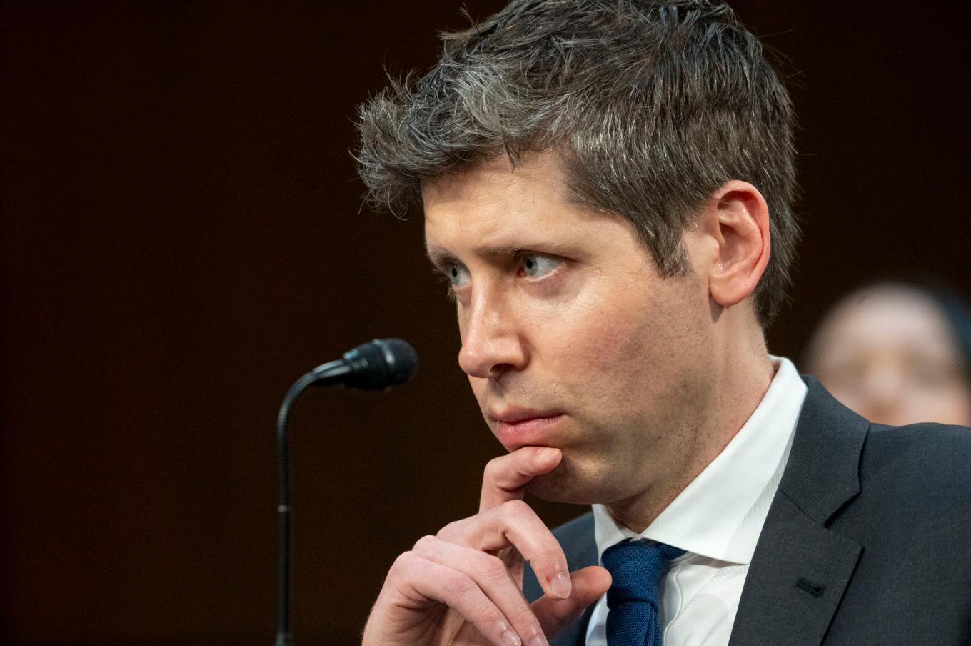 Sam Altman, högste chef på Open AI. Arkivbild. Foto: Kevin Wolf/AP/TT