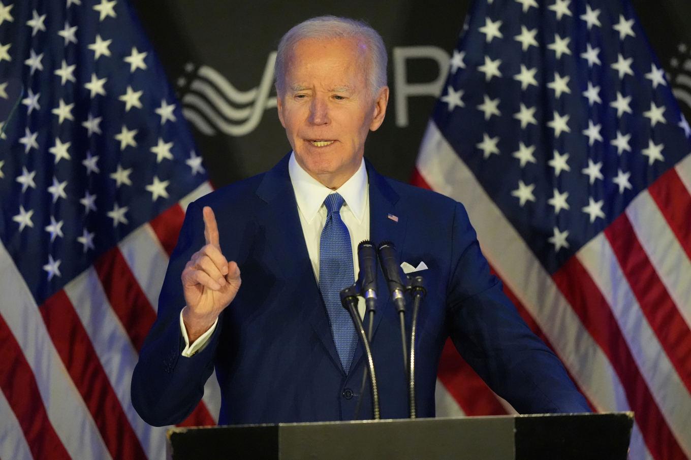 USA:s tidigare president Joe Biden. Foto: Nam Y. Huh/AP/TT