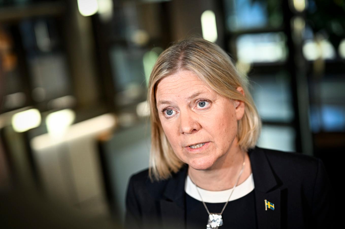 Socialdemokraternas Magdalena Andersson. Arkivbild. Foto: Pontus Lundahl/TT