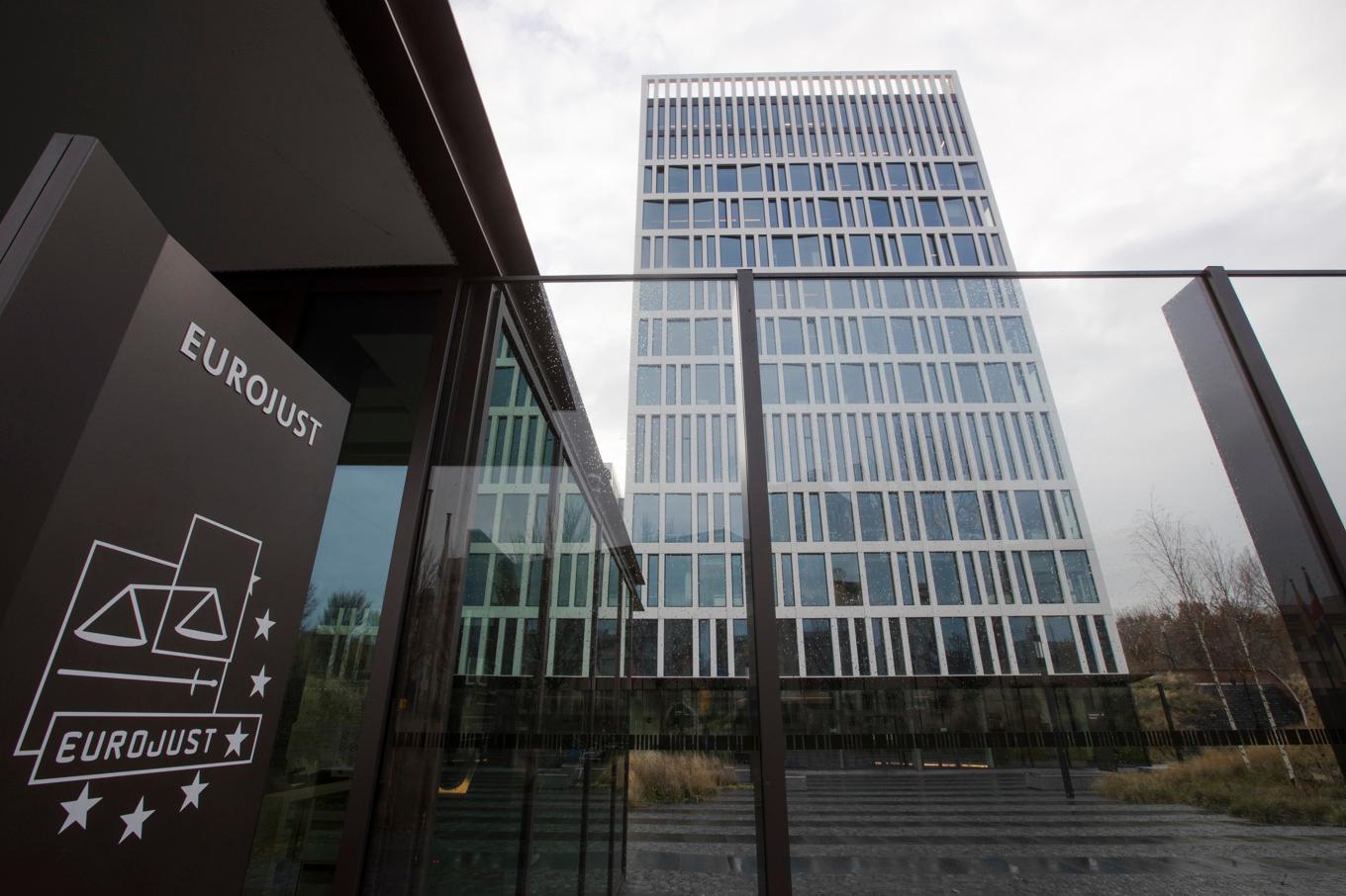 Eurojust högkvarter i Haag i Nederländerna. Arkivbild. Foto: Peter Dejong/AP/TT