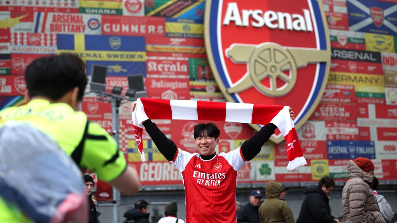 Fotbollsentusiaster från hela världen besöker dagligen London för att gå på fotboll. Foto: Eddie Keogh/Getty Images