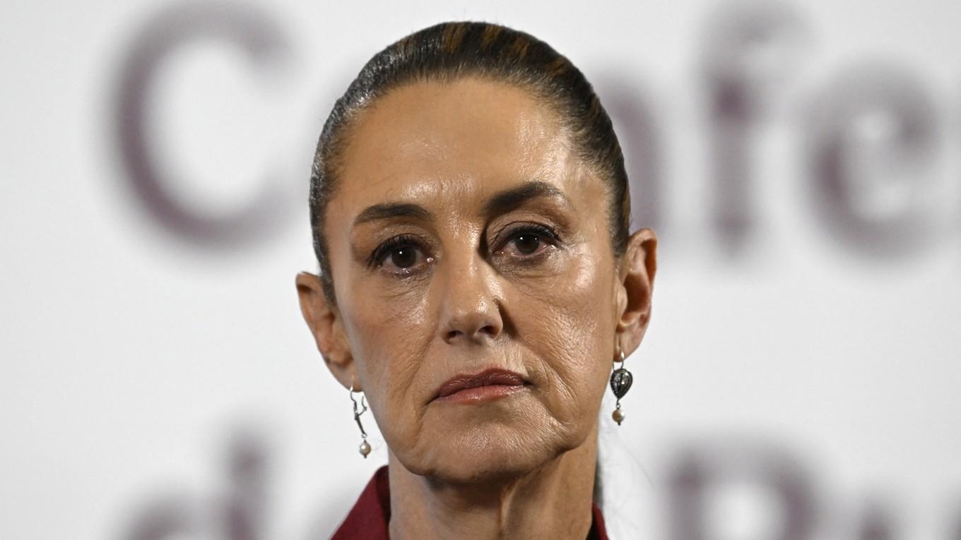 Mexikos president Claudia Sheinbaum. Foto: Alfredo Estrella/AFP via Getty Images