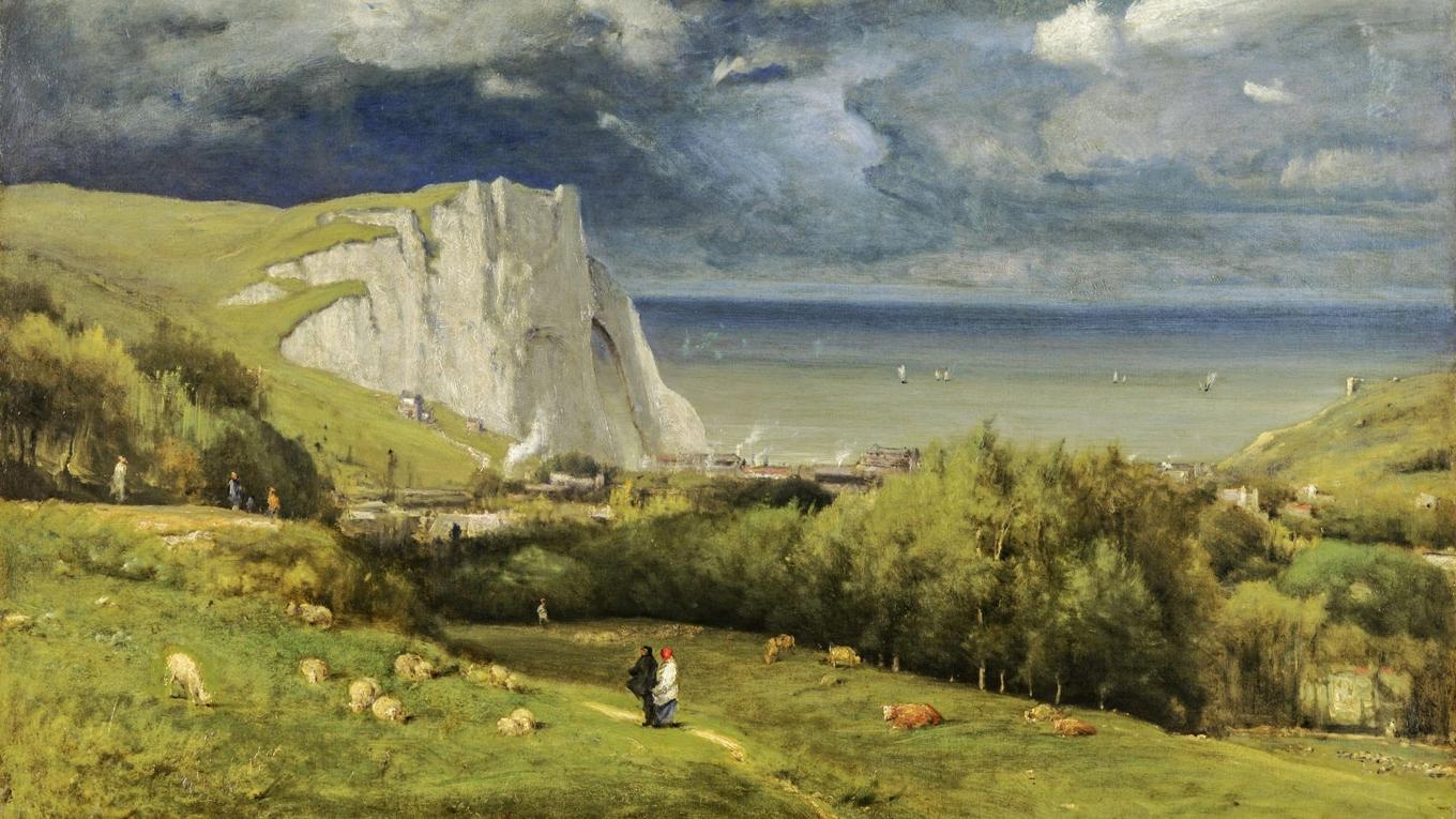 ”Étretat” (1875), Wadsworth Atheneum, Connecticut, USA. Foto: Public Domain