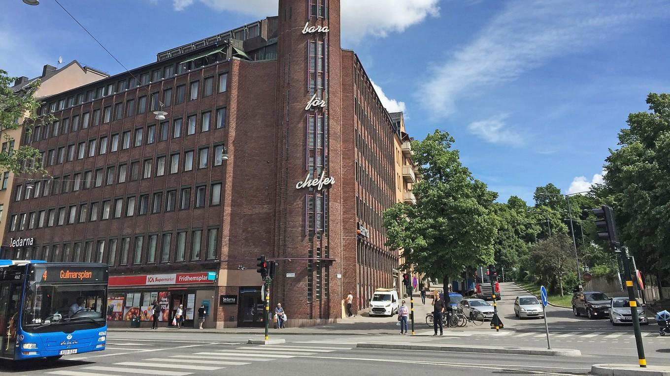 Fackförbundet Ledarna har sitt kontor på Kungsholmen i Stockholm. Foto: Ledarna/CC BY-SA 4.0