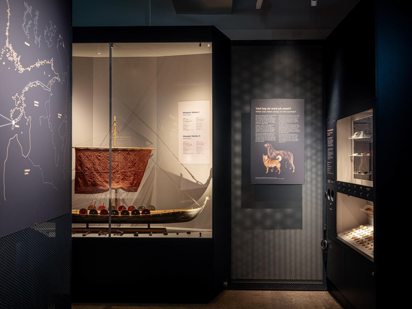 ”Vikings Before Vikings” öppnade i april på museet Vrak. Foto: Birgit Walsh, Vrak/SMTM