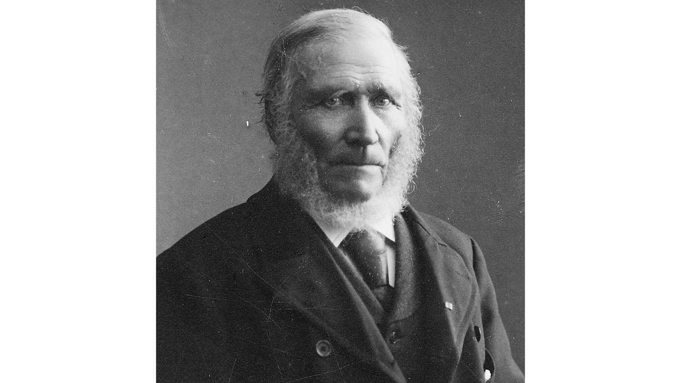 Möjligen, men inte helt säkert, predikanten, den självutnämnde profeten och ledaren för erik-jansarna, Erik Jansson. Foto: Digitalt Museum