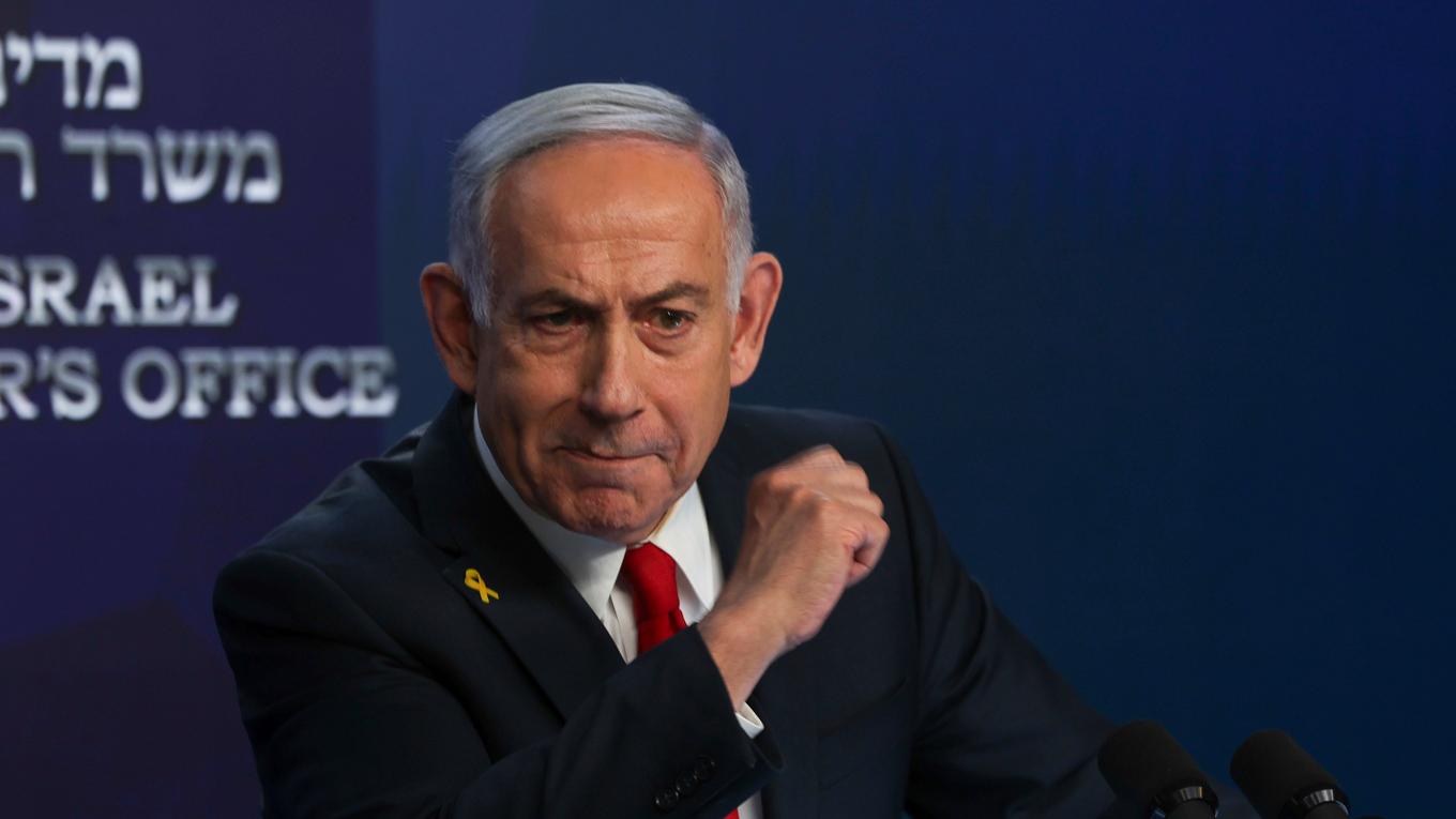 Premiärminister Benjamin Netanyahu. Foto: Ronen Zvulun/Pool via AP/TT