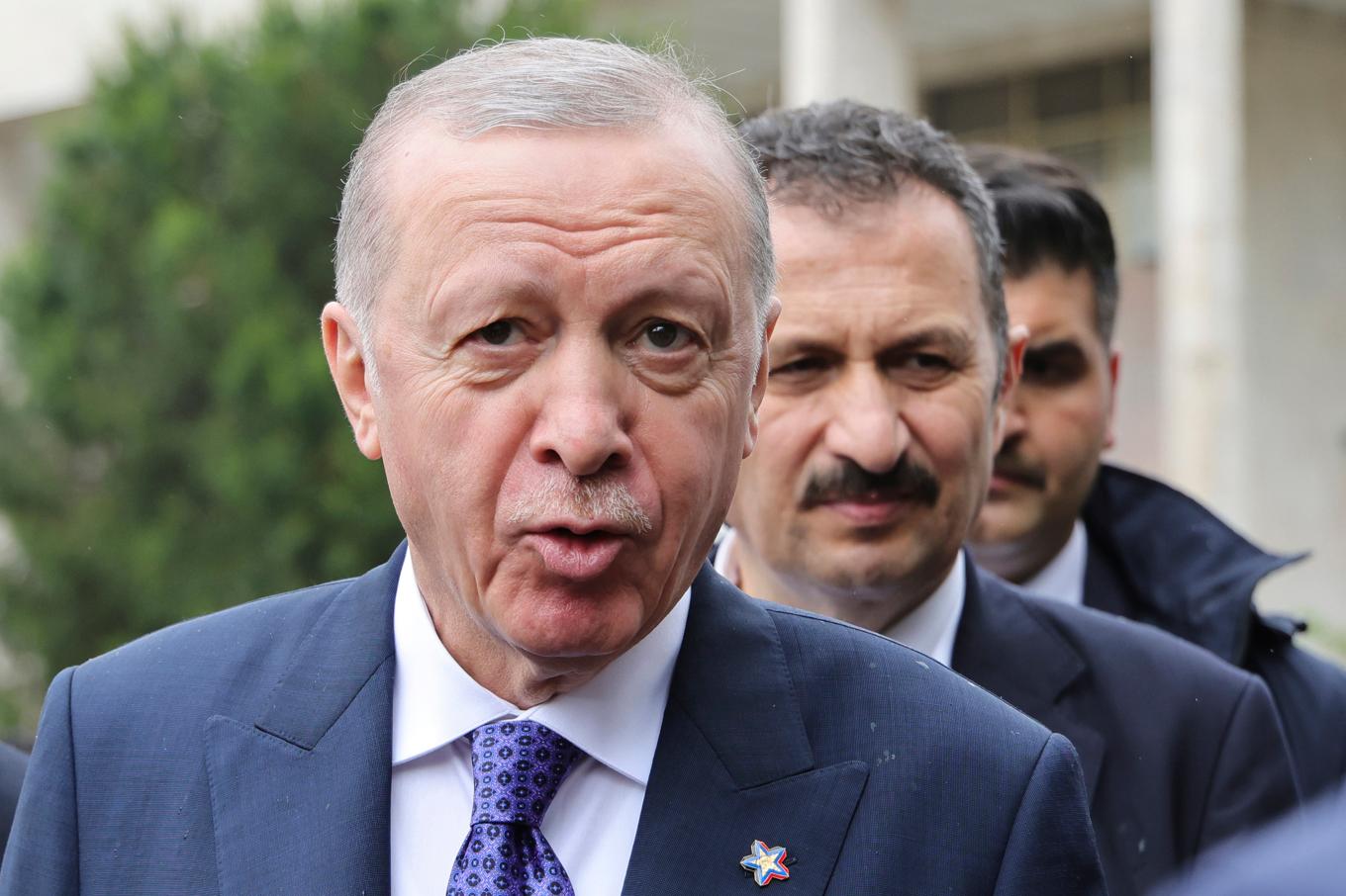 Turkiets president Recep Tayyip Erdogan på en bild från förra veckan. Foto: Vlasov Sulaj/AP/TT