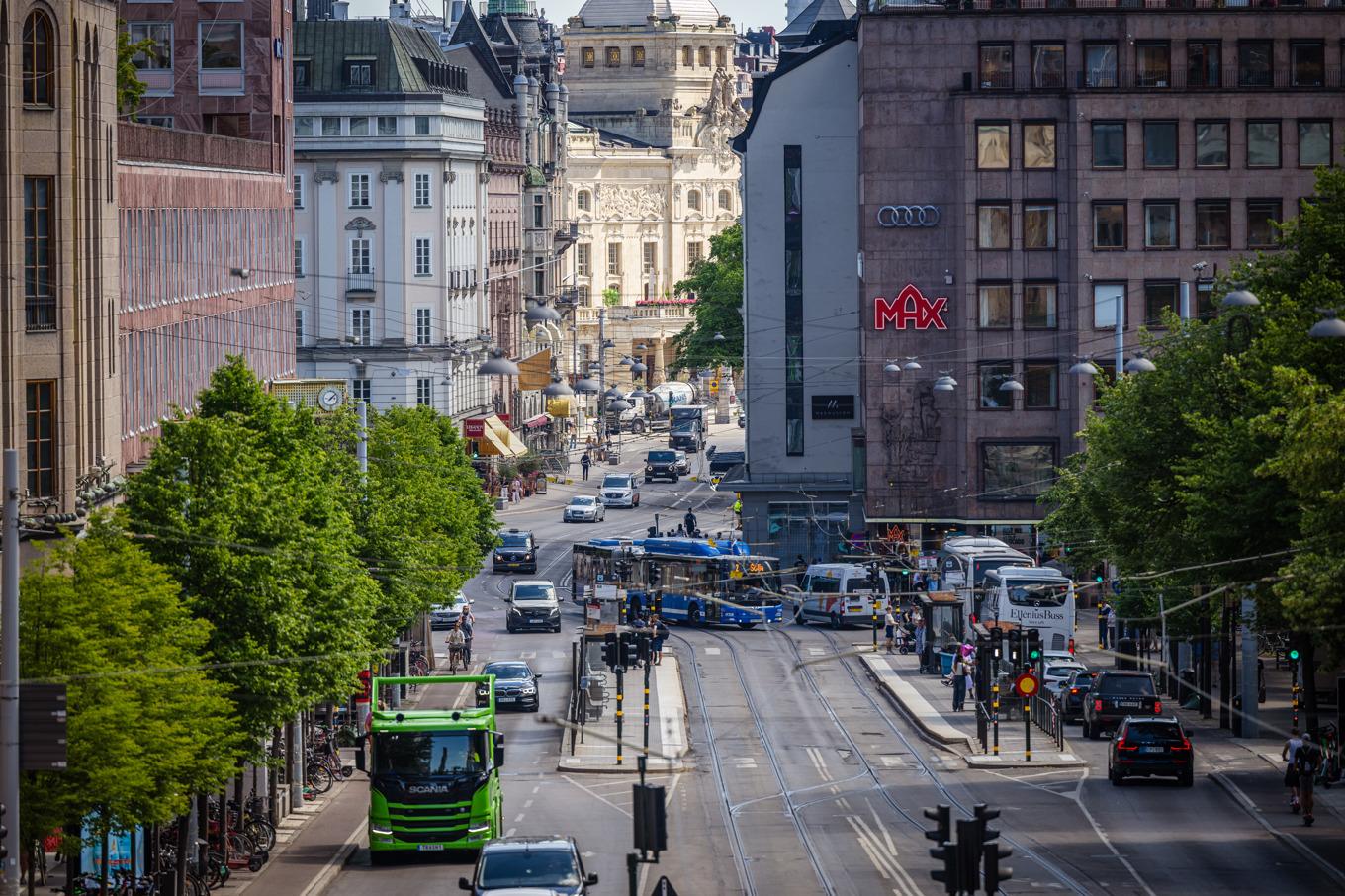 Länsstyrelsen säger nej till den föreslagna miljözonen i Stockholm city. Atkivbild. Foto: Magnus Lejhall/TT