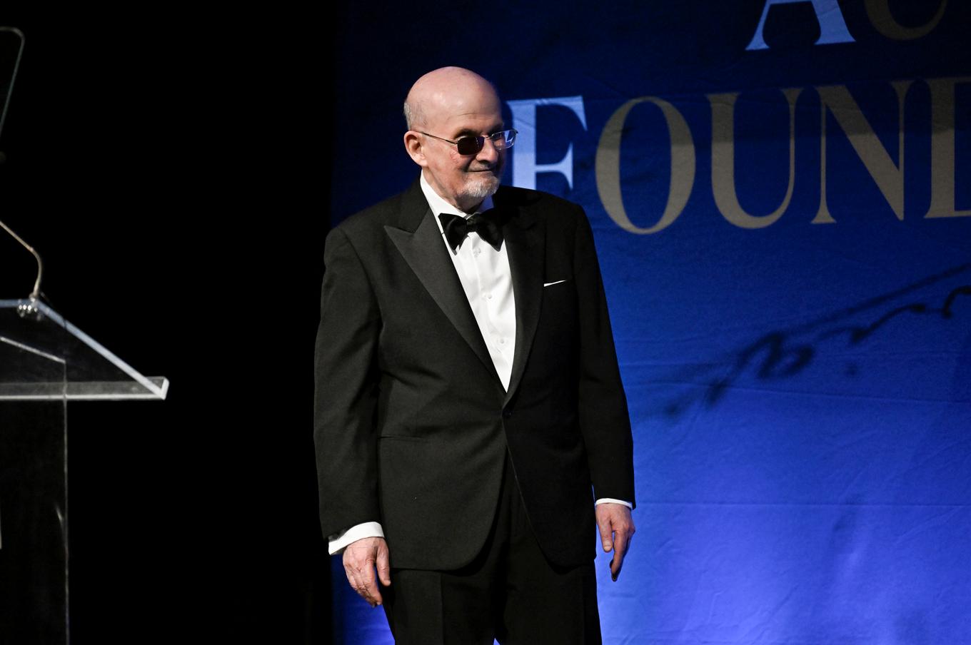 Salman Rushdie. Foto: Evan Agostini/AP/TT