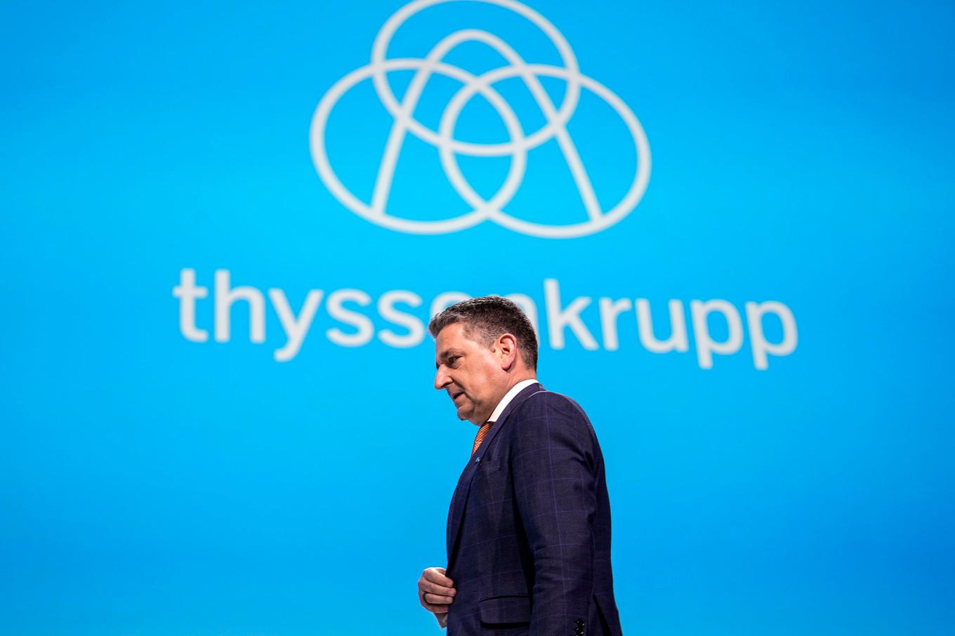 Den tyska stålgiganten Thyssenkrupps VD Miguel López. Arkivbild. Foto: Martin Meissner/AP/TT