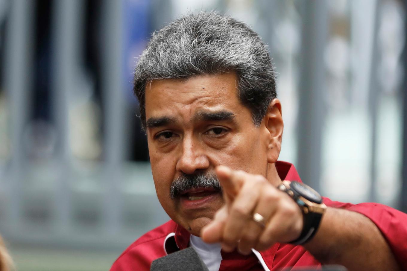 Venezuelas president Nicolás Maduro hävdar ännu en stor valframgång i ett förfarande som bojkottats av den demokratiska oppositionen. Foto: Cristian Hernandez/AP/TT