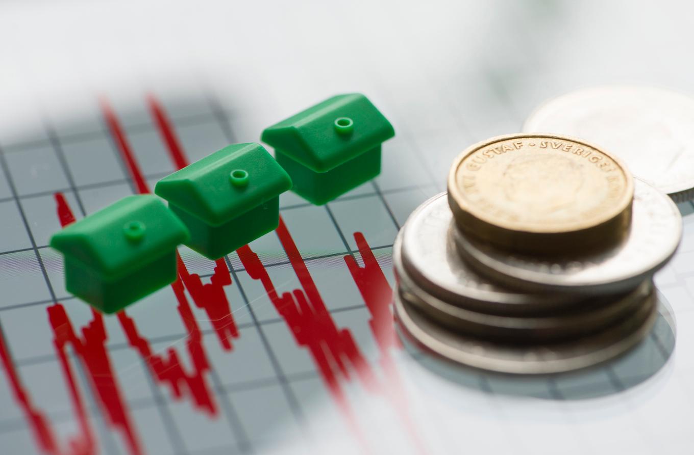 Finansinspektionen publicerar statistik som visar att det är stora skillnader på vilken ränta man får på sitt bolån. Arkivbild. Foto: Fredrik Sandberg / TT