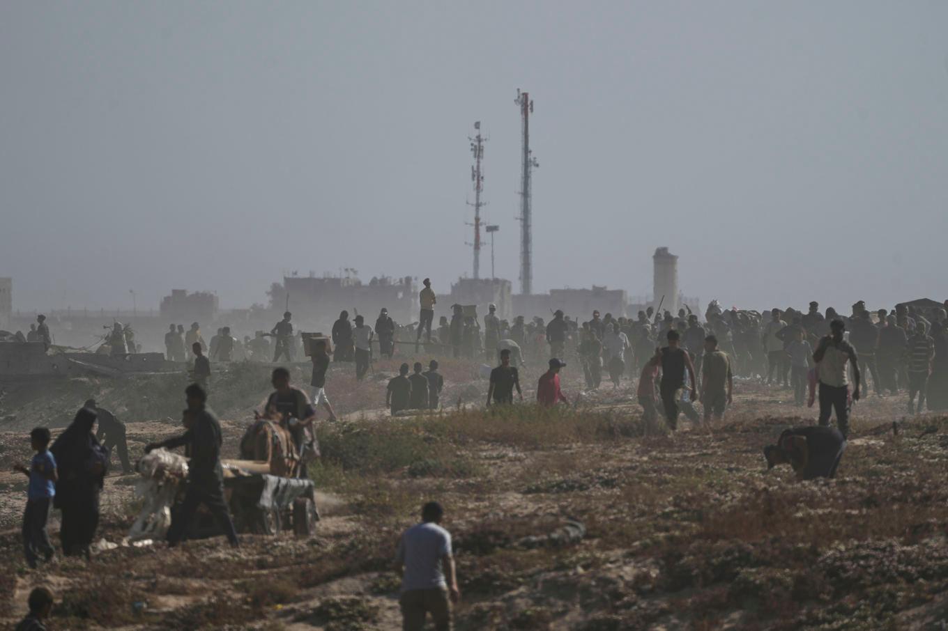 Förödelse i palestinska Gaza. Bilden togs i Rafah i söder tidigare i veckan. Foto: Abdel Kareem Hana/AP/TT