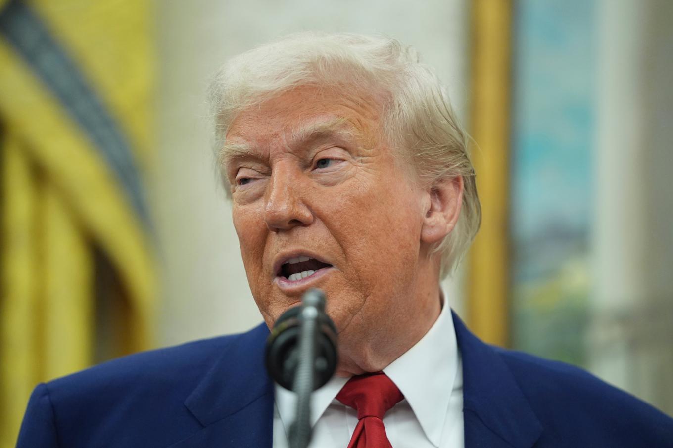 Trumpregeringen meddelar att beslutet överklagas, rapporterar Bloomberg. Foto: Evan Vucci/AP/TT