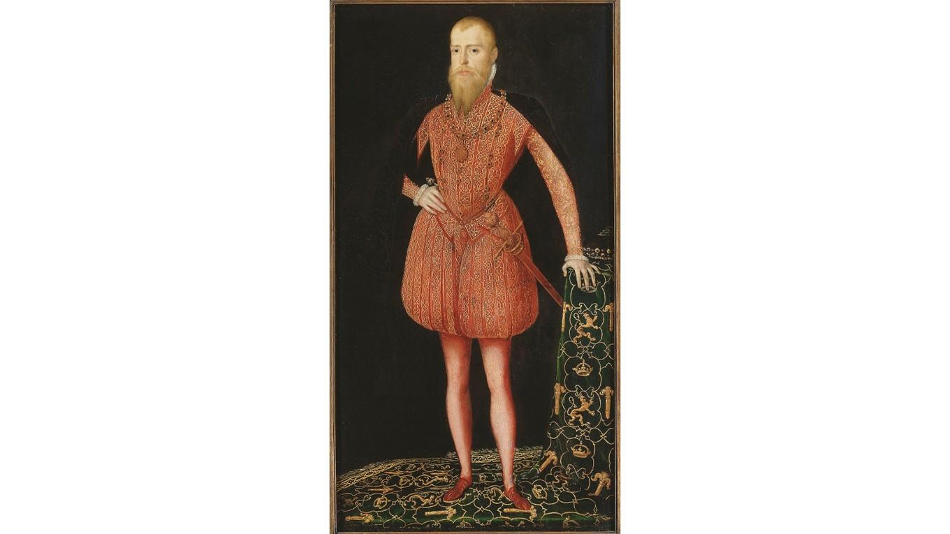 Erik XIV avbildad av konstnären Steven van der Meulen. Foto: Nationalmuseum