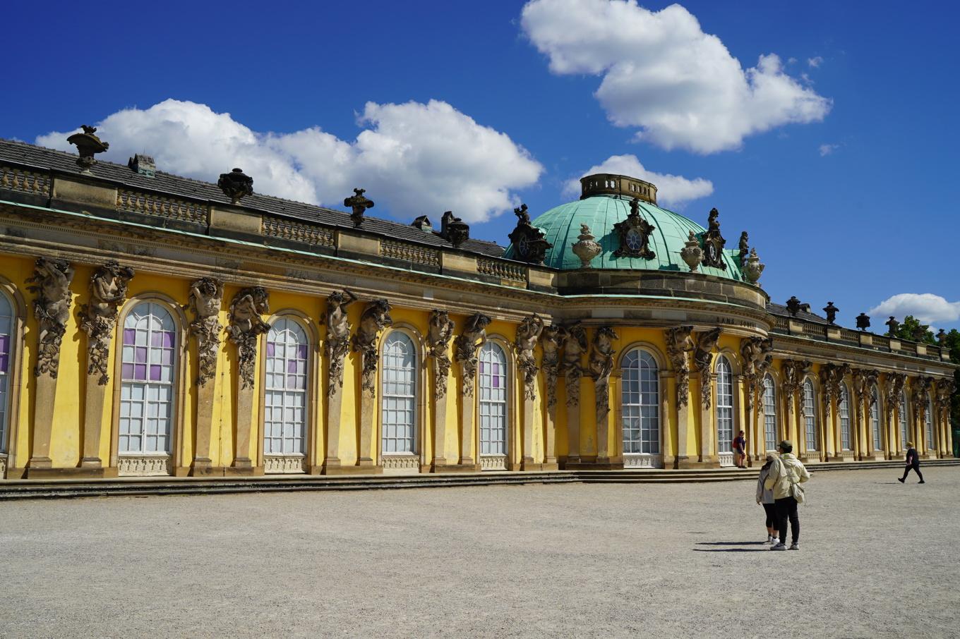 Parken Sanssouci från 1700-talet är ett av Unescos kulturarv. Foto: Eva Sagerfors