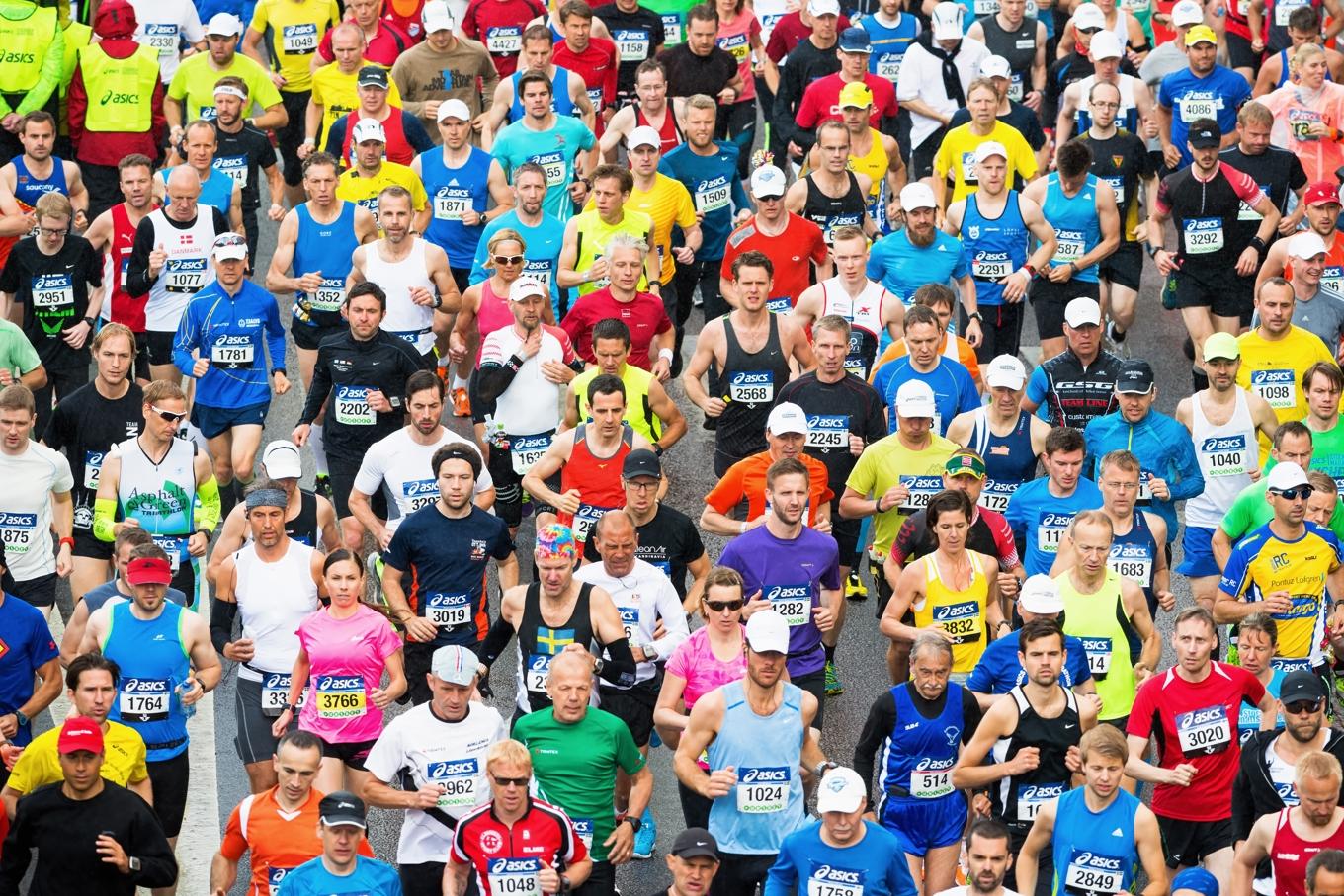 Stockholm Marathon 2014. Foto: Stefan Holm