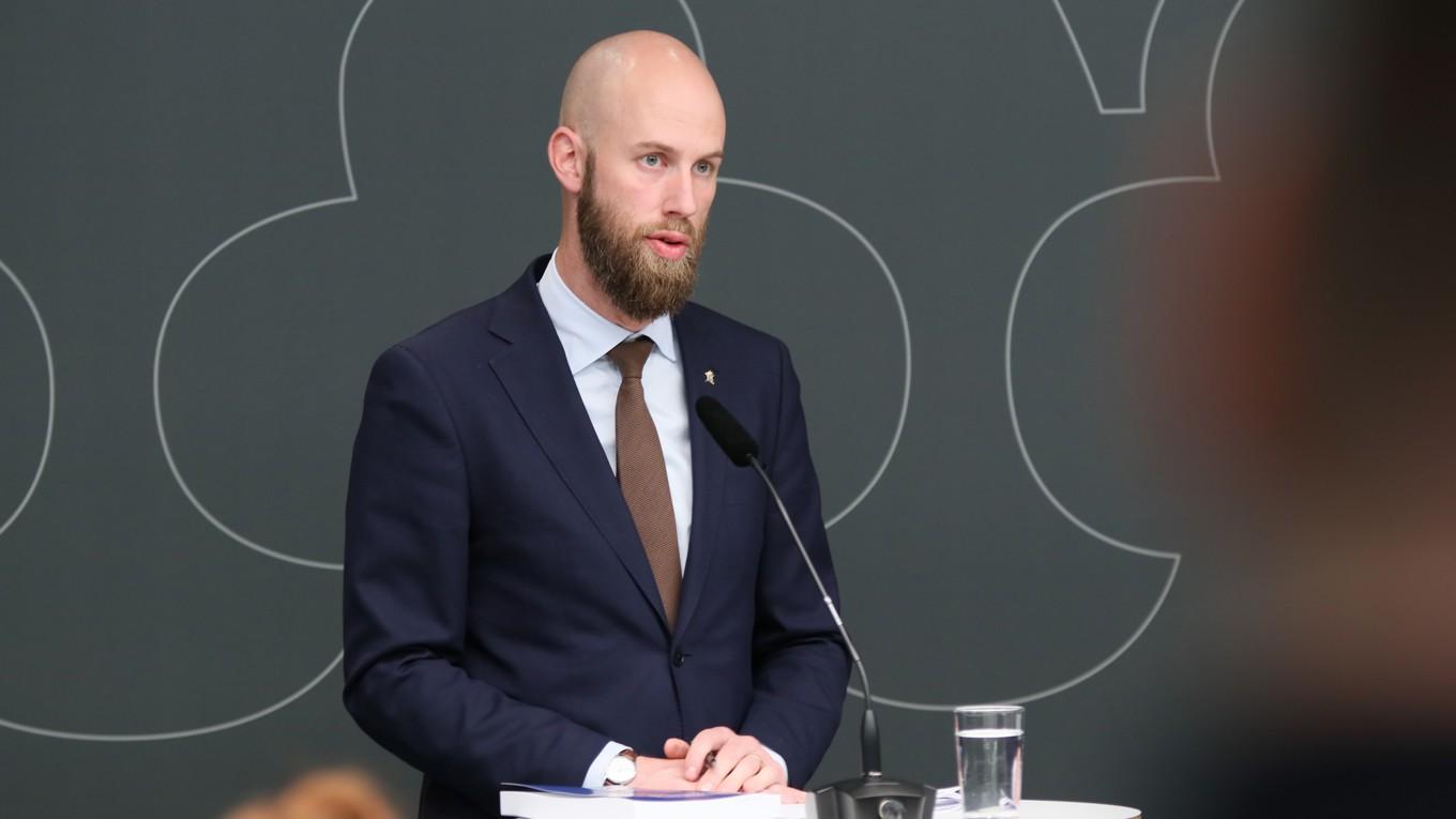 Minister för civilt försvar Carl-Oskar Bohlin (M). Foto: Morris Fager/Regeringskansliet
