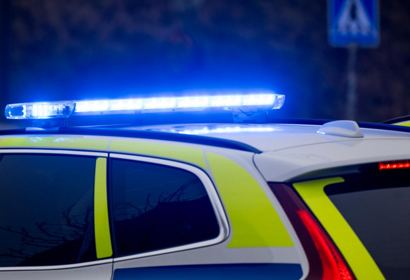 Strax före klockan två natten till måndag larmades polisen om skott mot en fastighet i Nättraby utanför Karlskrona. Arkivbild. Foto: Christine Olsson/TT
